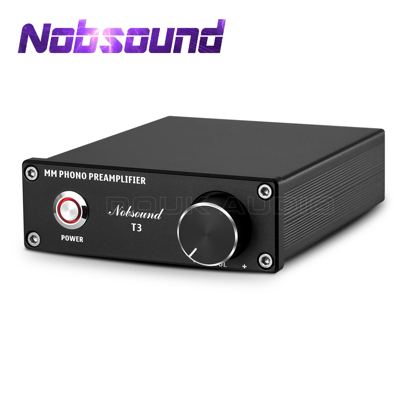 Nobsound Mini T3 MM RIAA Phono Stage предусилитель звуковой проигрыватель Стерео предусилитель HiFi поворотный усилитель с регулировкой громкости