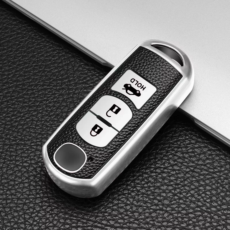 

Key Fob Cover Case Protect For Mazda 2 3 5 6 Axela Atenza CX-5 CX5 CX-7 CX-9 MX5 2016 2017 2018 Smart 2/3 Buttons Auto Bag