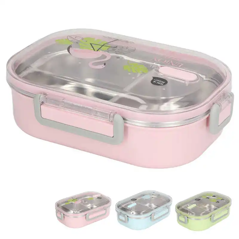 

Ланч-бокс с термоизоляцией, контейнер из нержавеющей стали с подкладкой для детей для школы