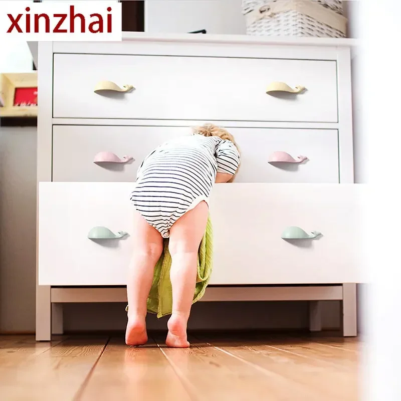 Ручки для ящика в детскую комнату цветные милые ручки ящиков креативная ручка