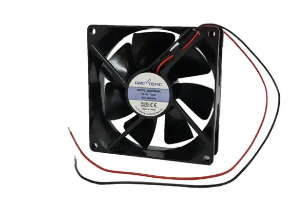 Вентилятор ARCTEAC B0925BHPL осевой, 92х92х25 мм, 12В, DC, 0.28А, 88 куб.м/ч, подшипник качения, 3000 об/мин, 2 провода