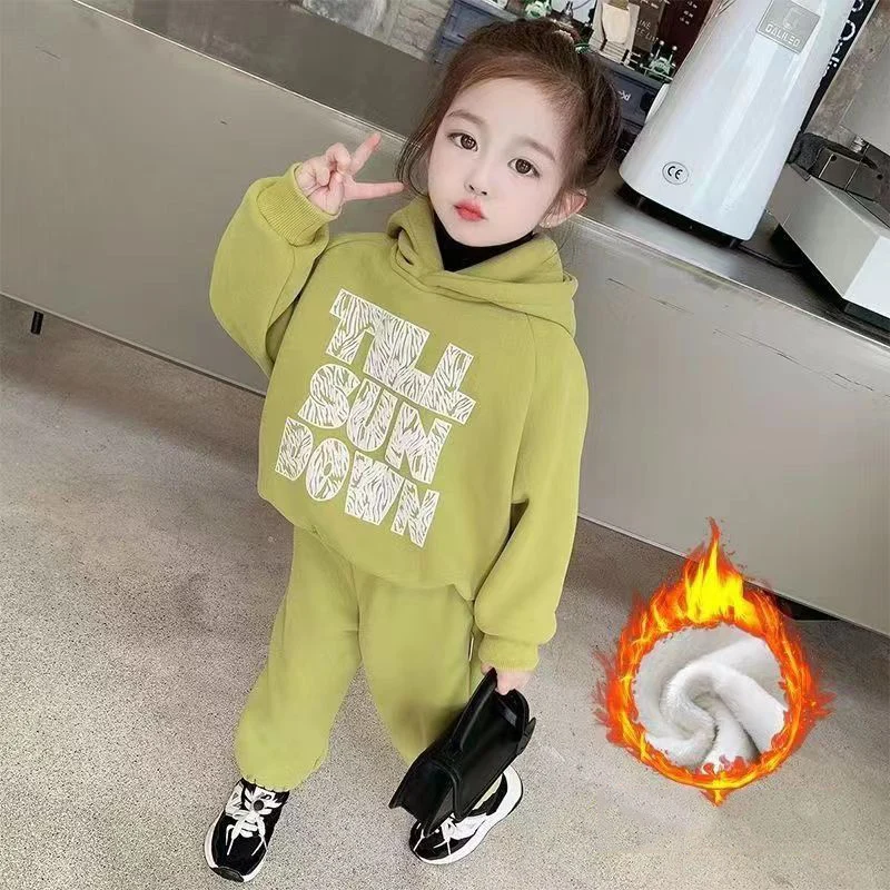 

Комплекты одежды для маленьких мальчиков и девочек на весну и осень, теплый детский комплект одежды, спортивный свитшот и штаны для малышей, костюмы из 2 предметов, наряды