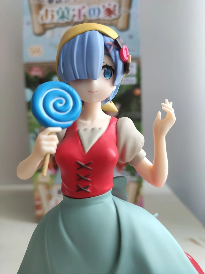 Оригинальный аниме Re:Life In A другой мир от нуля фигурка Ram Rem игральные карты модель