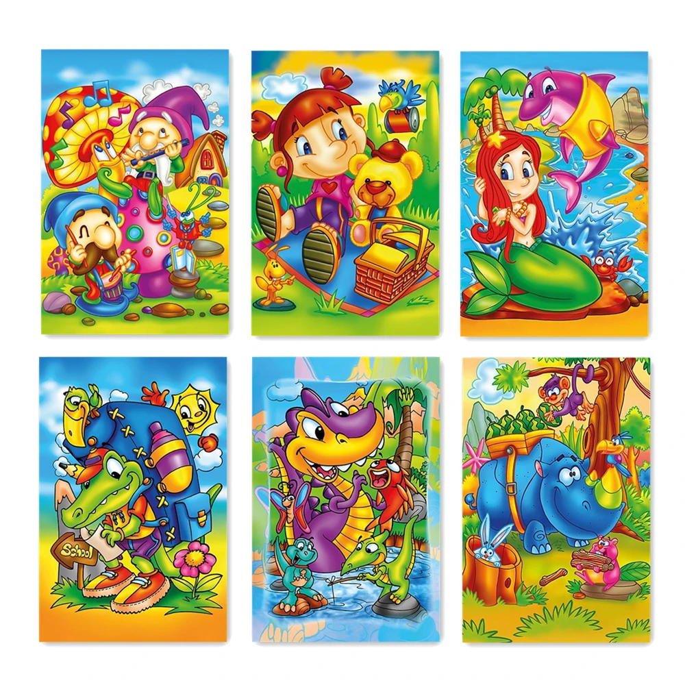 

Classic Cartoon DIY 5D Diamond Painting Full Drill Square Round Embroidery Mosaic Art Picture Of Rhinestones Home Decor Gifts