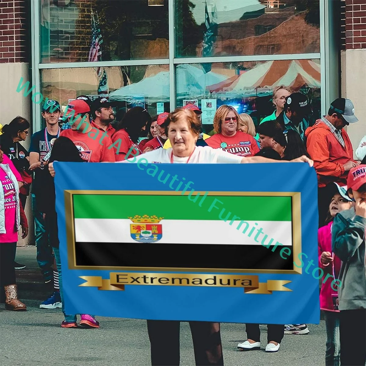 Экстремальный флаг наклейки на подарки и продукция A Flag