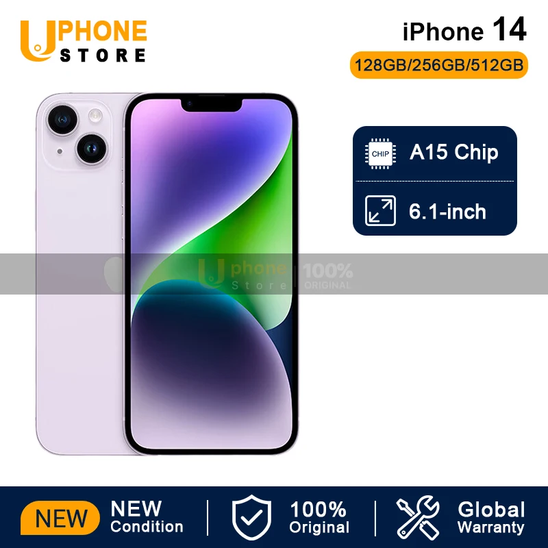 NEW Condition Apple iPhone 14 5G mobile 128GB / 256GB / 512G