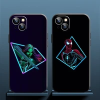 marvel the avengers iron man phone case for apple iphone 13 12 11 pro 12 13 mini x xr xs max se 6 6s 7 8 plus coque soft