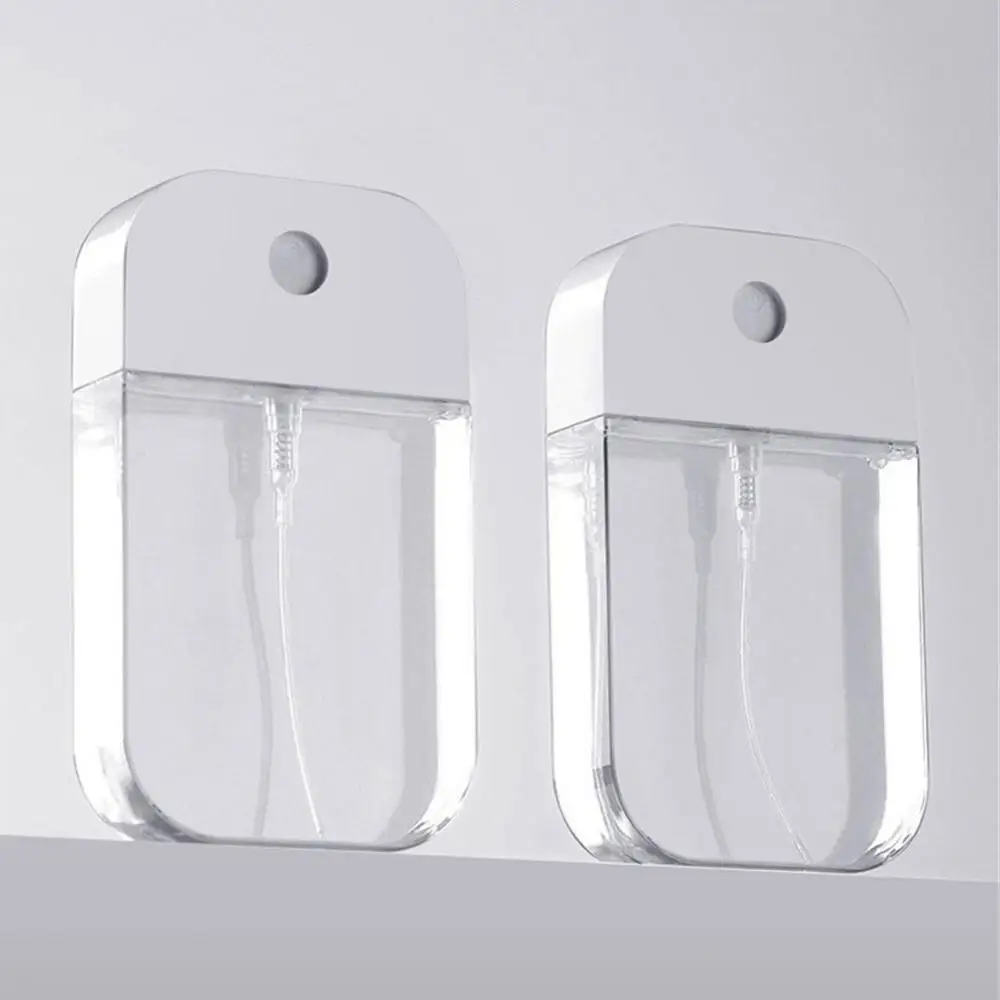 

Transparent Spray Bottle Cosmetic Water Bottling 50ml Recyclable Small Ultra-fine Atomized Face Hydration Bottle Watering Can