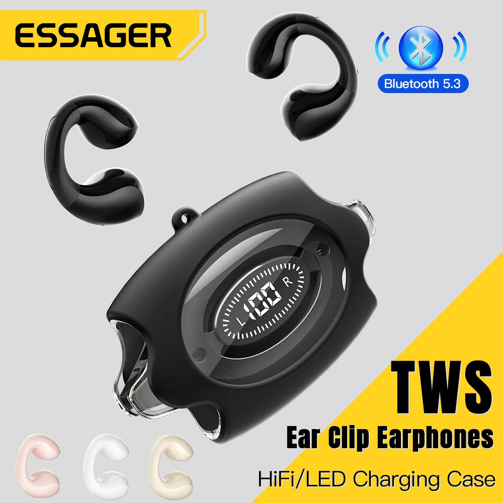 TWS-стереонаушники Essager с поддержкой Bluetooth 5 3 и микрофоном