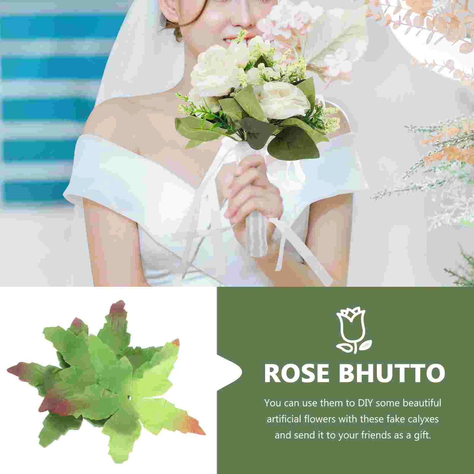 Искусственные цветы Torus искусственные цветочные калисы ткань зеленые