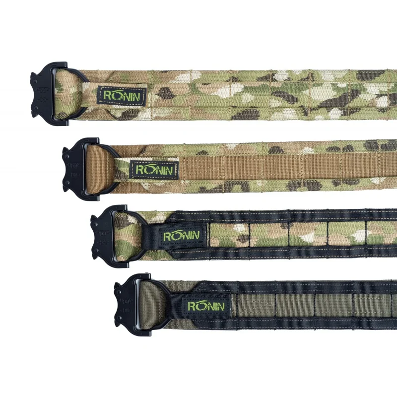 Тактический ремень SENSHI Ronin Style 【 2 дюйма 】 наружный военный охотничий двухслойный