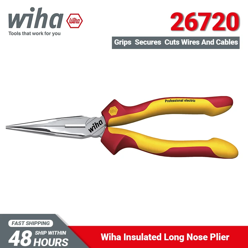 

Wiha 26720 плоскогубцы для электрика