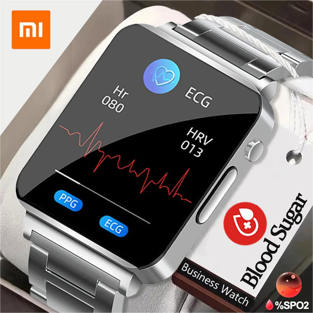 

Смарт-часы Xiaomi мужские/женские с функцией измерения уровня сахара в крови
