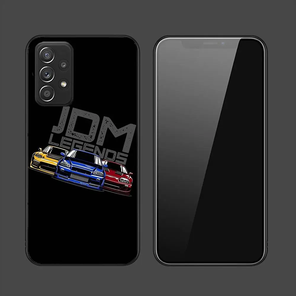Japan JDM Nissan Sports Car New Phone Case For Samsung Galaxy A13 A52 A53 A73 A32 A51 A22 A12 A20e A50 A21 A72 A70 S 4G 5G Cover