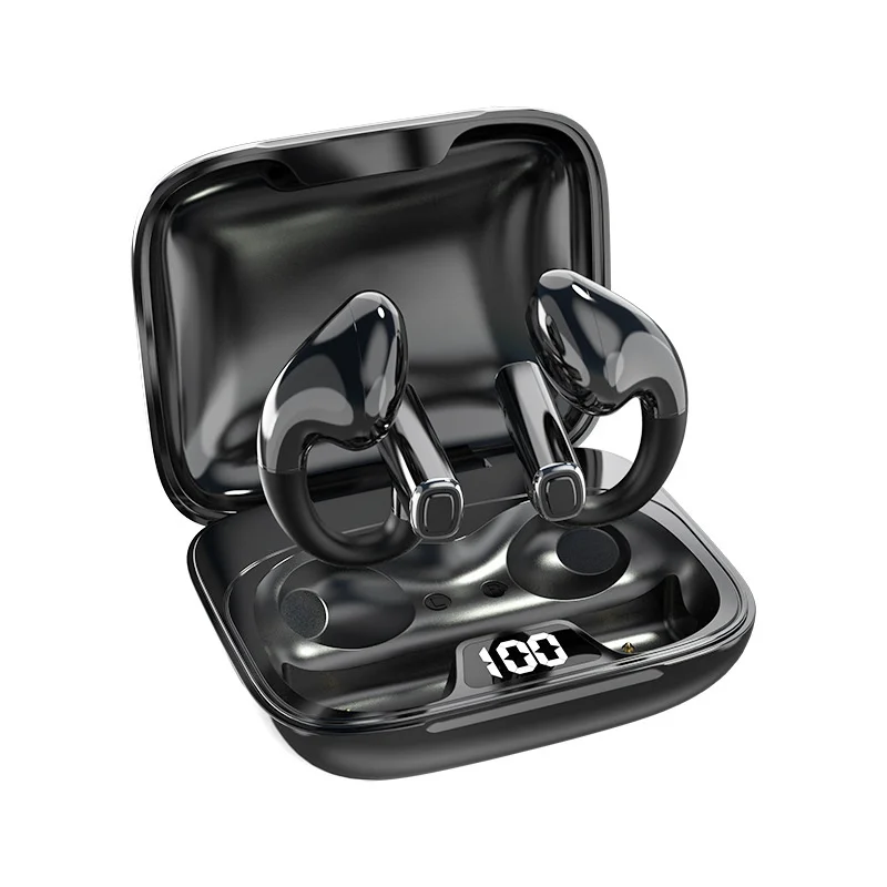 

Sport Wireless Headphone HIFI Surround Subwoofer Bluetooth 5.3 TWS Earphone Ear-Clip Comfortable To Wear Bone Conduction Concept