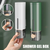 450ml wall mounted soap dispenser hand sanitizer shampoo shower gel container bottle for bathroom kitchen toilet hotel