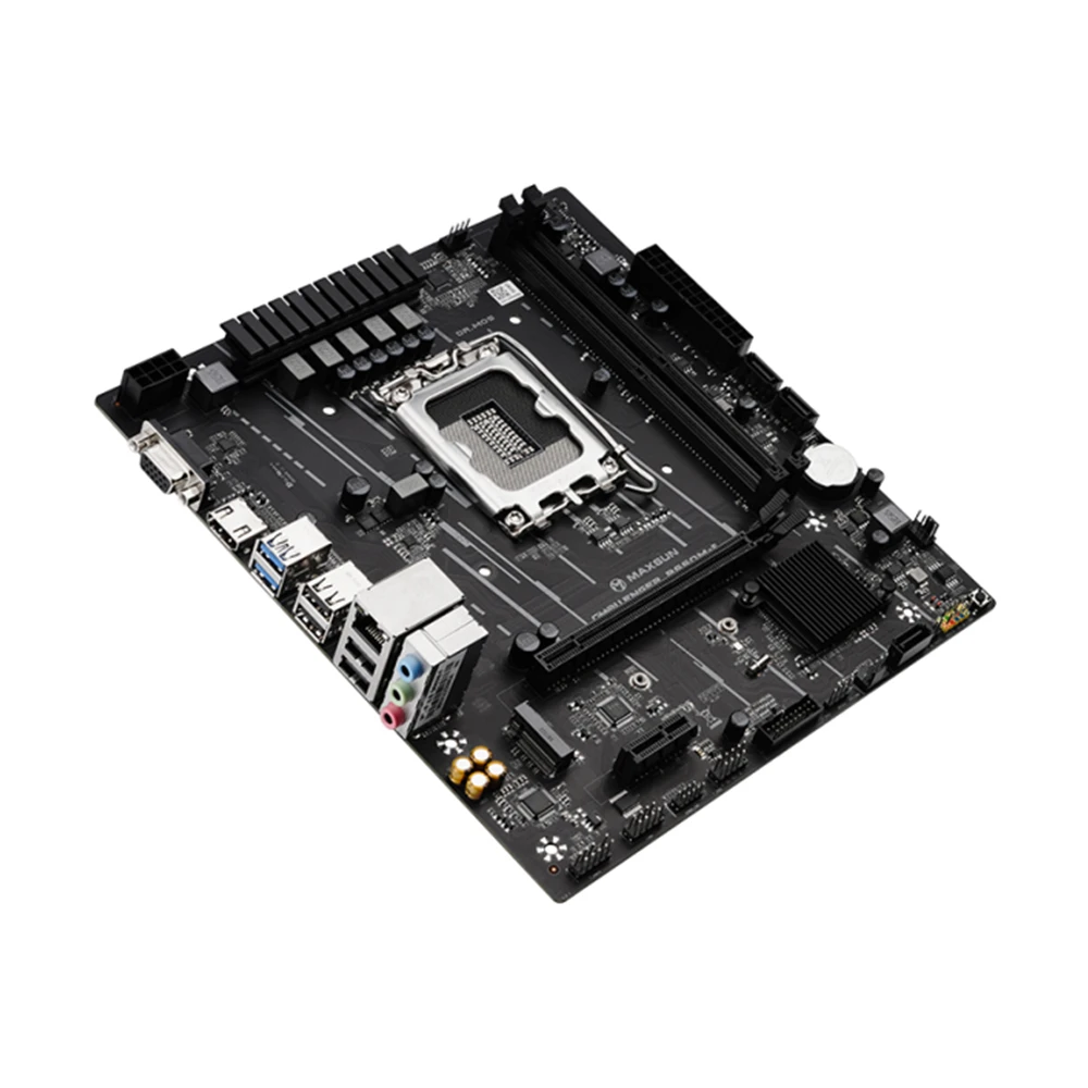 Материнская плата MAXSUN MS-Стандартная плата LGA1700 DDR4 SATA M.2 с ...