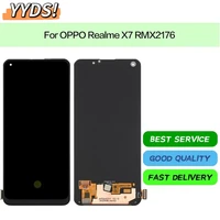 6 4 original amoled for oppo realme x7 rmx2176 lcd display touch screen digitizer assembly replacement for realme x7 5g lcd