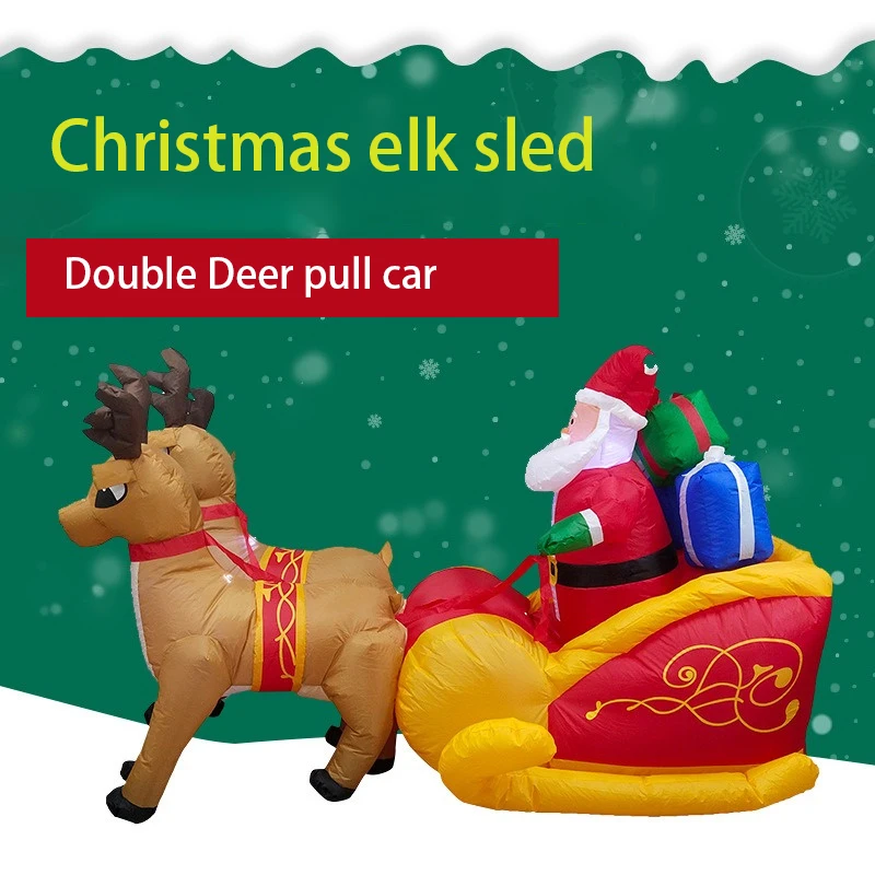 

Festive Christmas Inflatable Air Model Decoration High Quality Christmas Inflatable Inflatable Garden Decoration Popular Unique