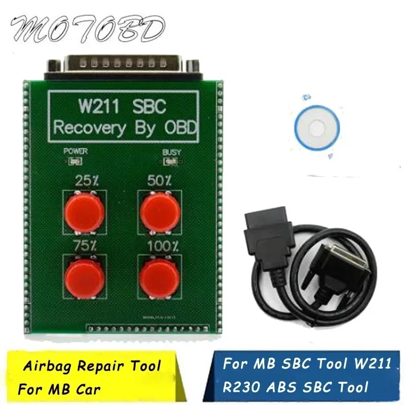 Фото Для Benz OBD2 RESET W211 R230 ABS SBC Инструмент для ремонта Код C249f для MB Obd Инструмент для сброса Sbc Ремонтный инструмент №1