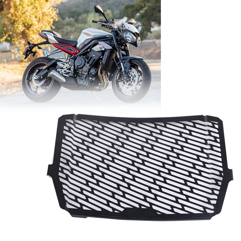 

Radiator Guard Engine Cooler Grille Cover Protection for Street Triple 765R 765S 765RS