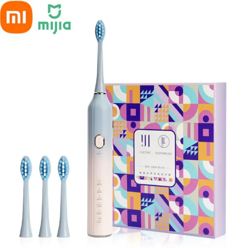 

XIAOMI Sonic Electric Toothbrush Teeth Whitening Ultrasonic Vibrating Smart Tooth Brushes Set Adult Rechargeable Soft Toothbrush