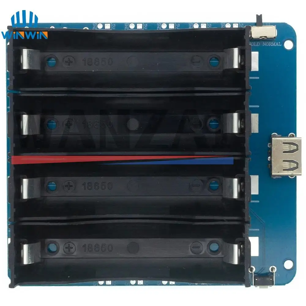 ESP32 для Wemos Raspberry Pi 18650 Защитная плата зарядки аккумулятора V3 Micro USB Type-A порт 0 5 А Arduino