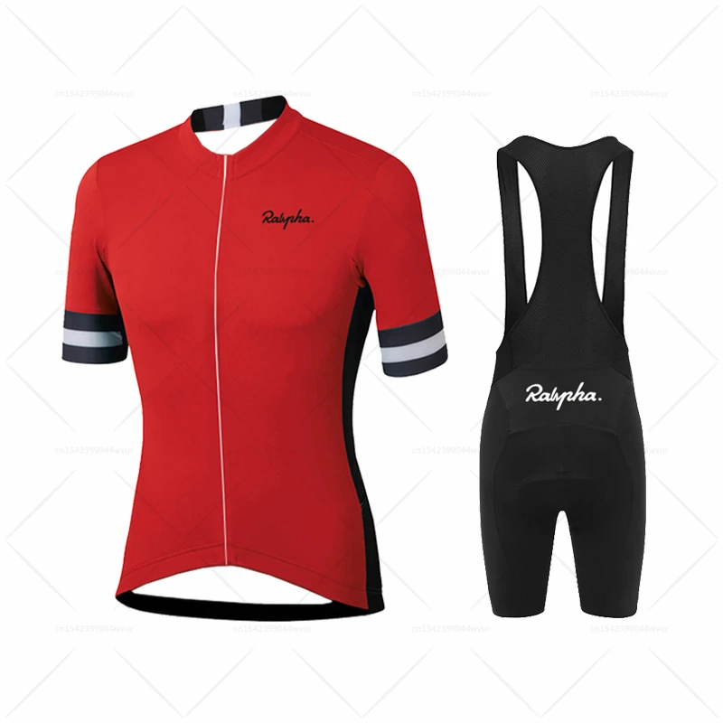 

2022 Raphaful Велоспорт Джерси комплект для женщин Летняя велосипедная форма MTB Maillot Ropa Ciclismo de mujer Женская дышащая велосипедная одежда
