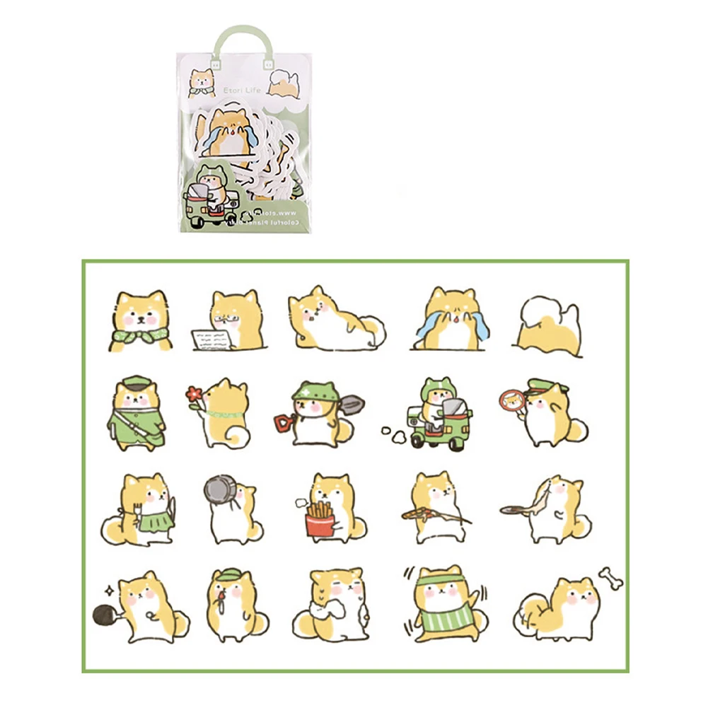 

80 шт., декоративные наклейки для дневника