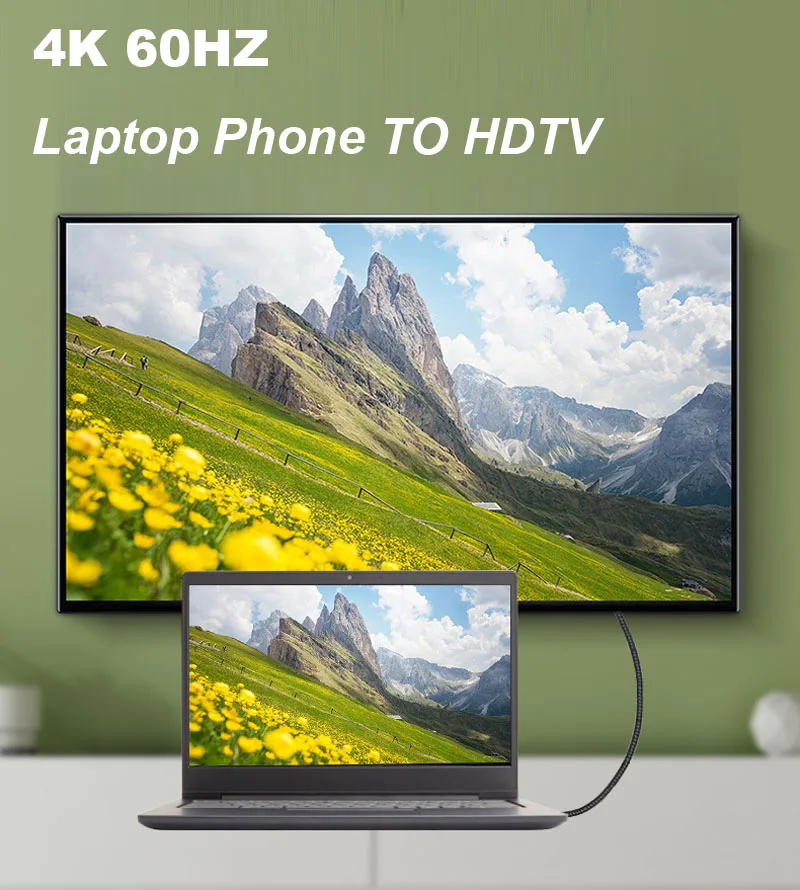 Нейлоновая оплетка HD 4K @ 60HZ V1.4 TPU HD 0,3 P, 1157108010M, кабель-удлинитель «Папа-папа» (art.: 3920be0bb9499) - 3920be0bb9499