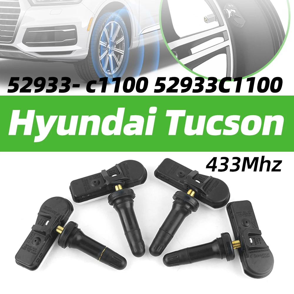 

4PCS TPMS For Tucson 2016-2020 Hyundai i20 2014-2019 Tire Pressure Sensor 52933-c1100 Tire Pressure Monitoring Automobile Parts