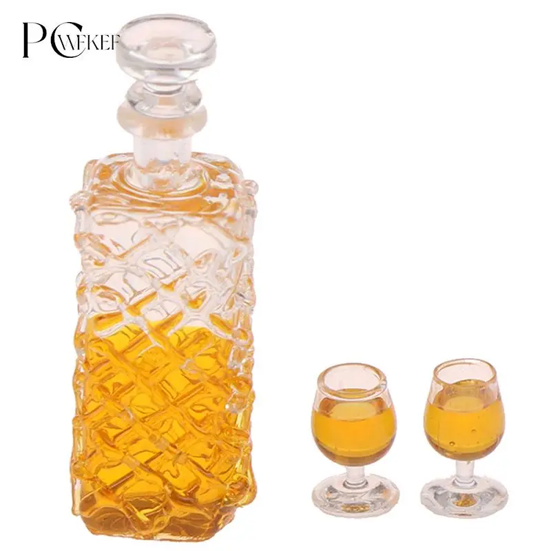 

Цветные бутылки для вина, миниатюрный кукольный домик в масштабе 1:12, Классические игрушки для детей, масштабные модели, детские игрушки «сд...