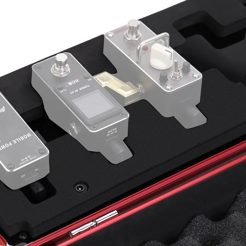 APB-3 Effect Pedal Carry Case Box Guitar Effects Total Metal Locking Case Top Quality Guitar Parts & Accessories enlarge