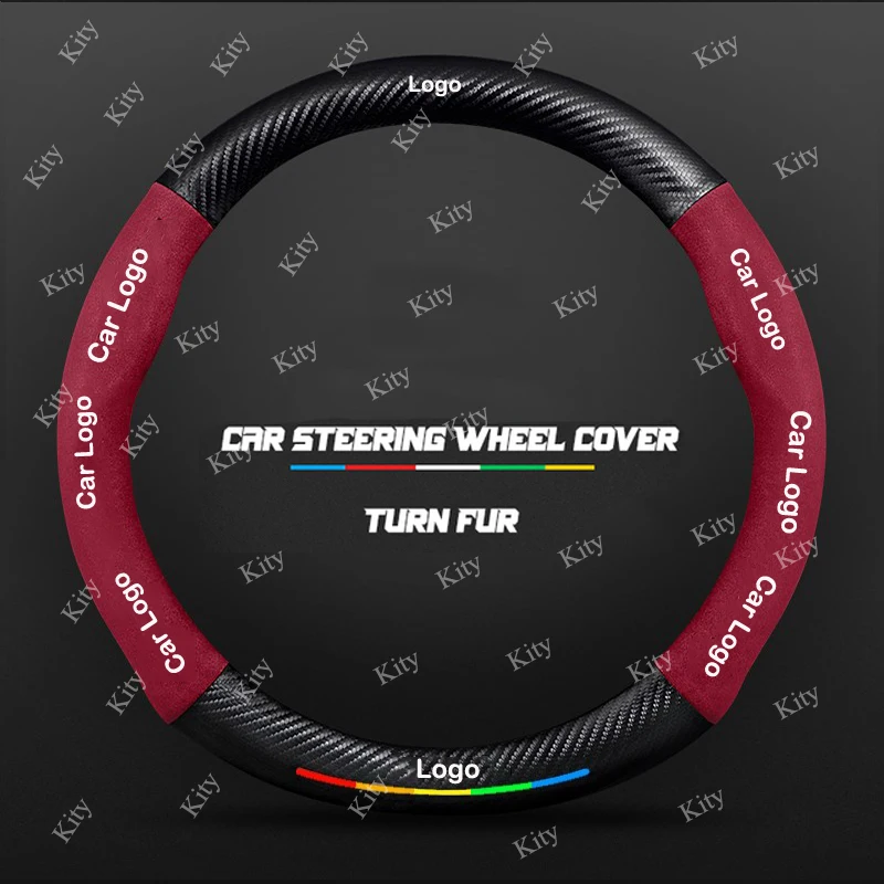 

Car Turn Fur Steering Wheel Cover For Mazda 2 3 5 6 Axela Atenza CX5 CX50 CX30 CX4 CX60 CX 7 CX8 CX9 BL BM GJ MX5 DX5 Accessorie