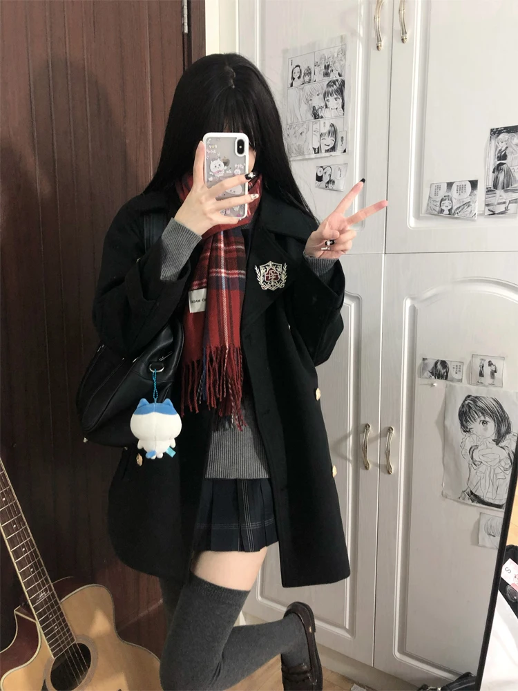 Оригинальное пальто-Униформа Mars Jk осень и зима японская модная школьная форма в