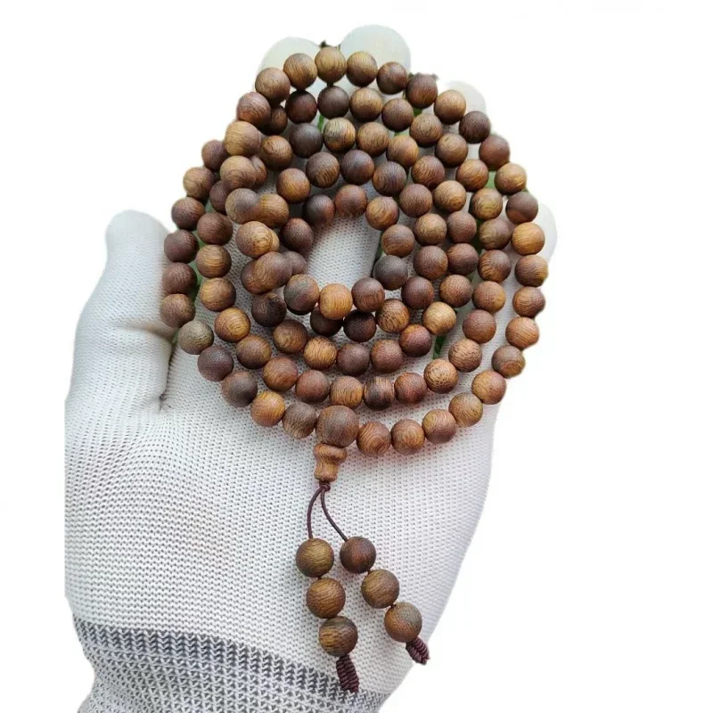 Браслет из красной глины с черным мясом агарового дерева Технические