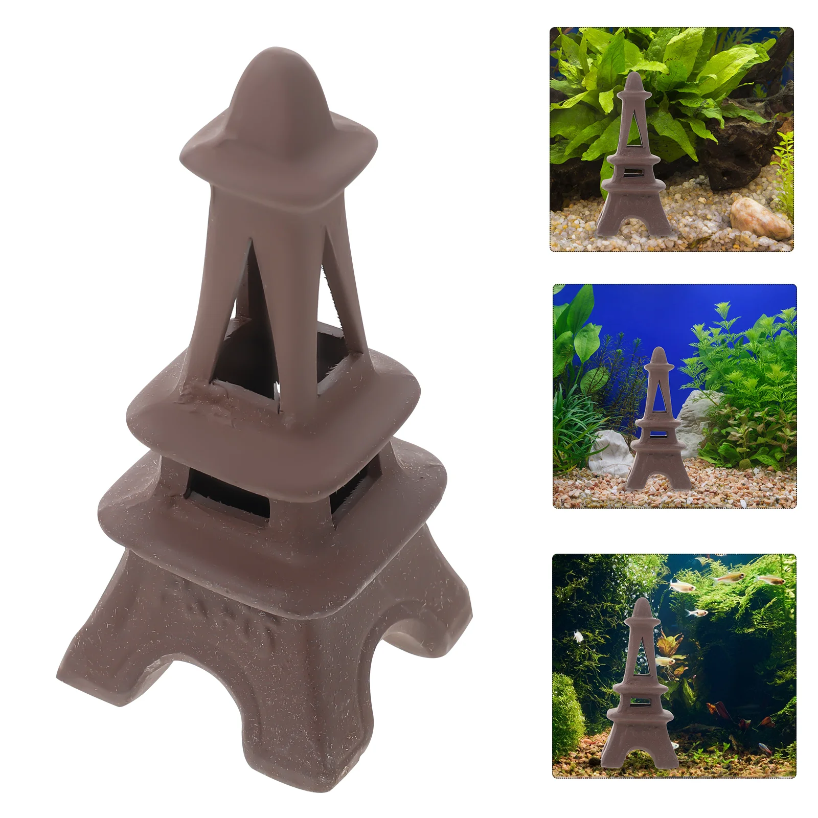 Украшение для аквариума в форме башни |