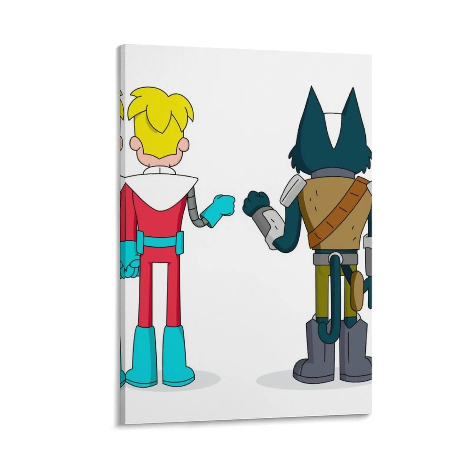 Печать на холсте &quotGary and Avocato fist bump&quot