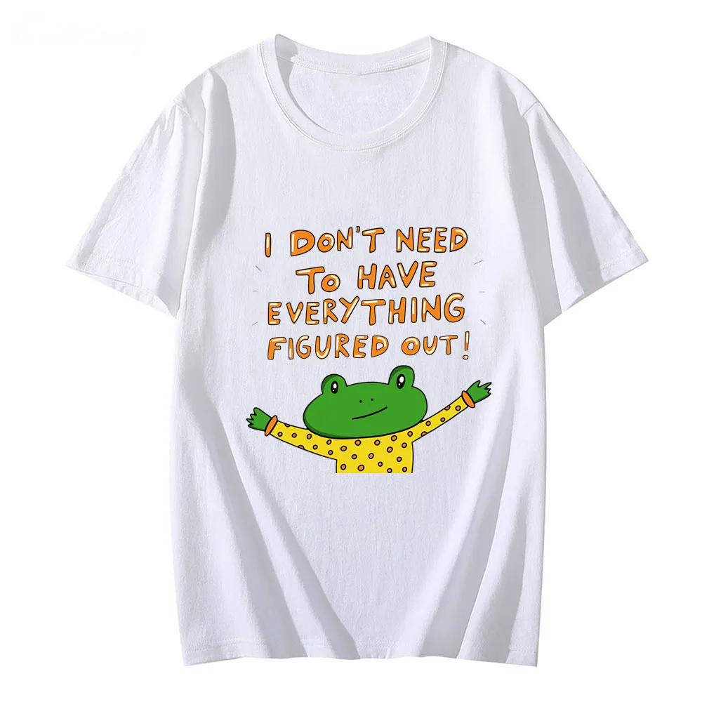 

Little Prince Frog Man Shirt Cartoon Comic Manga Clothes Original Graphic Short-sleeved T-shirts Suitable for Daily To Wear