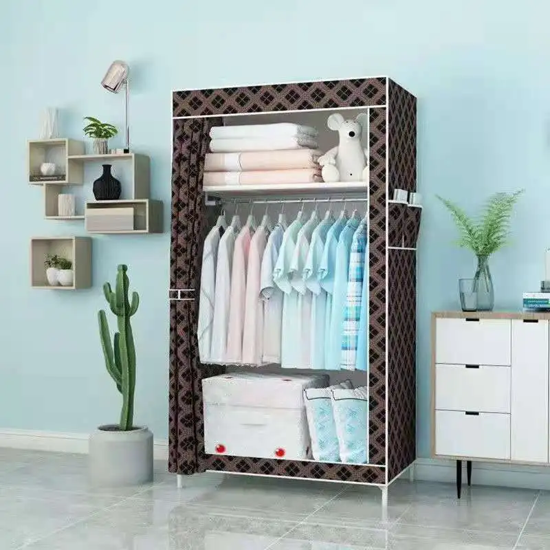 

Панорамный складной шкаф из нетканого материала, 3D рисунок из мультфильма, шкаф для хранения шифоньер