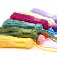 5PCS 50mm Silk Tassels For Earring Household Party Decoration Crafts DIY Phone Case Bag Accessorie Handmade Pendant Material