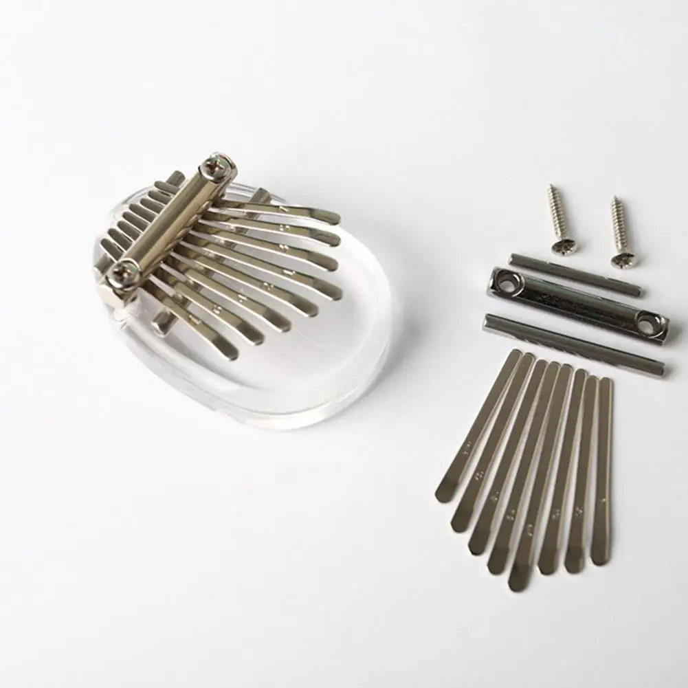 

High Quality Thumb Piano Kalimba Bridge Saddle 8 Key Set DIY Spare Parts