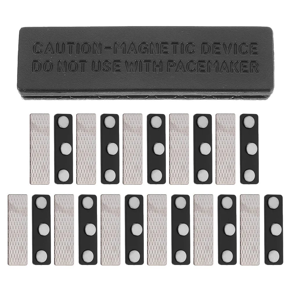 12 шт. магнитная этикетка с именем гибкие бирки держатель для бейджа пластиковые
