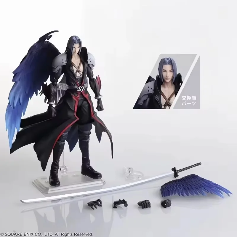 Фото В наличии Bring Art BA Final Fantasy 7. Sephiroth Kingdom Heart, японское издание, специальное издание, экшн-модель Sephiroth, игрушки №1