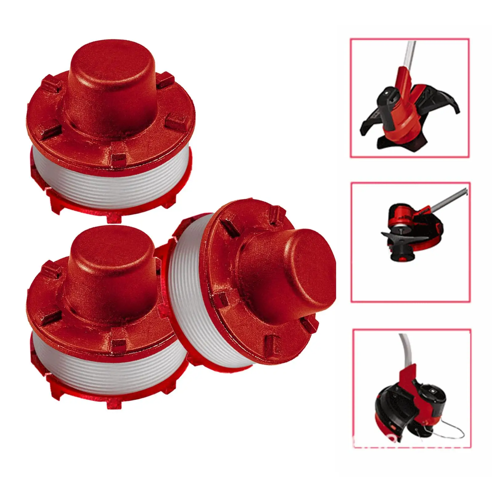 

3pcs Spool Grass Trimmer Accessory For The Einhell Grass Trimmer GE-CT 36/30 Li E SOLO,AGILLO 36/255 BL,AGILLO 18/200