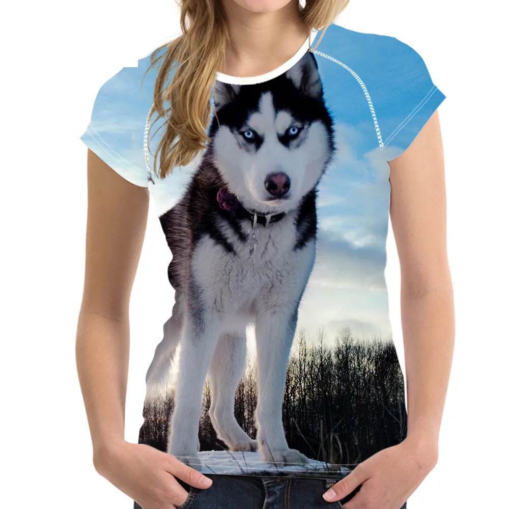 

Summer Cute Animal Dogs 3D Printed T Shirts Men Women Short Sleeves Round Neck Outdoor Oversized Daily Hip Hop Tops