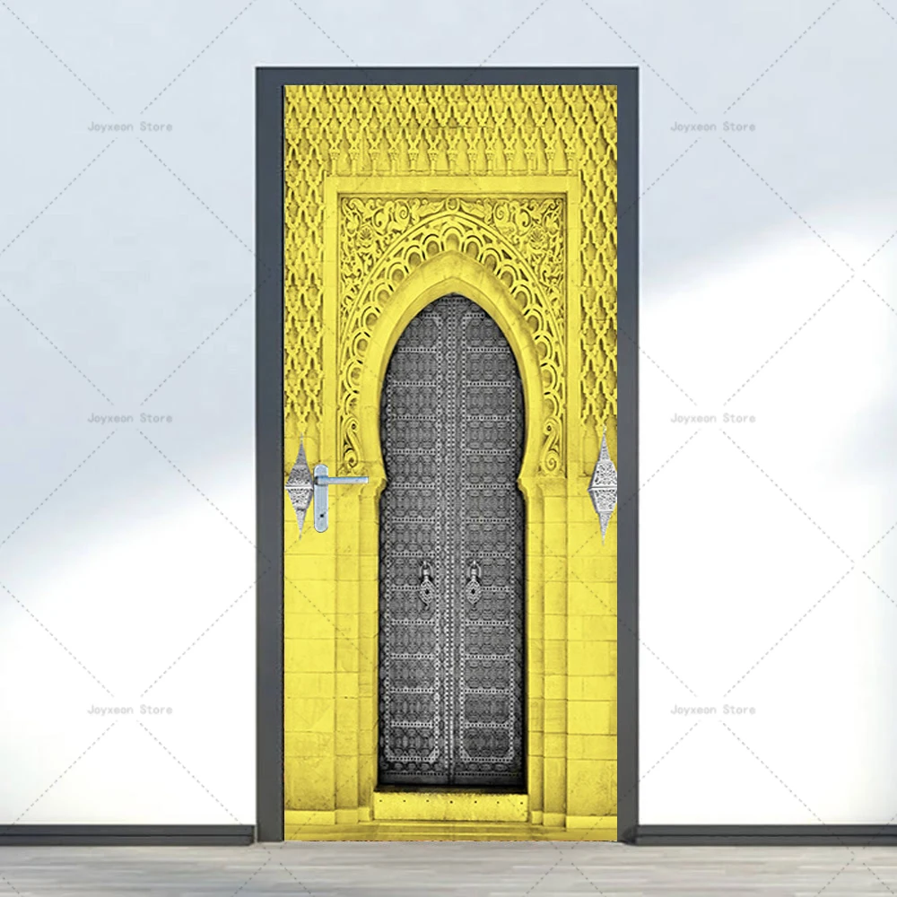 Наклейка на дверь водостойкая самоклеящаяся