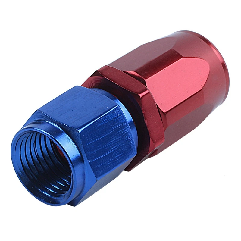

5X STRAIGHT Turbo Oil Feed Hose Fitting:AN6 8Mm