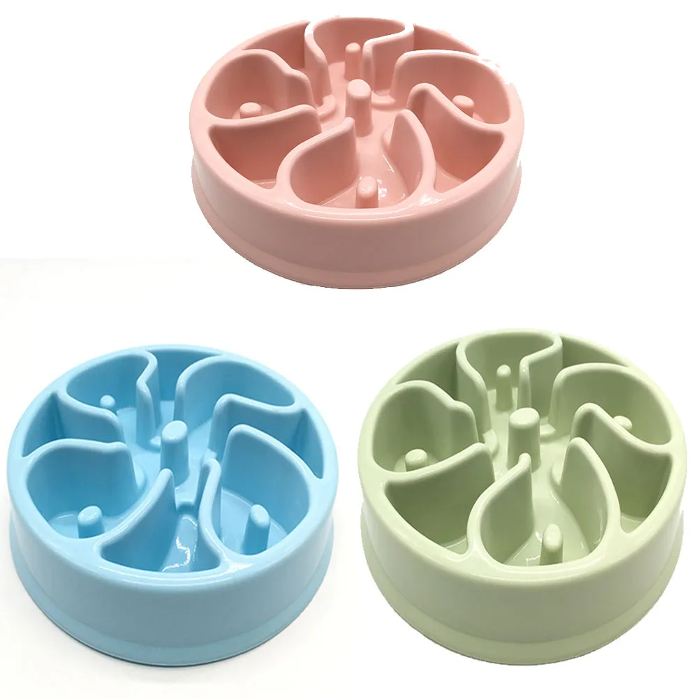 

Pet Dog Feeding Food Bowls Puppy Slow Down Eating Feeder Dish Bowl Prevent Obesity Pet Dogs Supplies Dropshipping