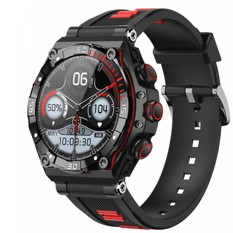 

CT18 Smart Watch Bluetooth Call Men AMOLED 1.43 Inch HD Screen Sport Fitness 24H Heart Rate 700mAH Battery Smartwatch For Men